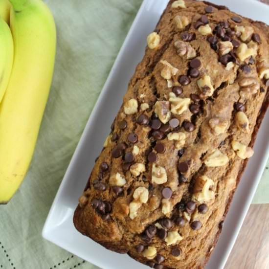 Clean Eating Banana Bread