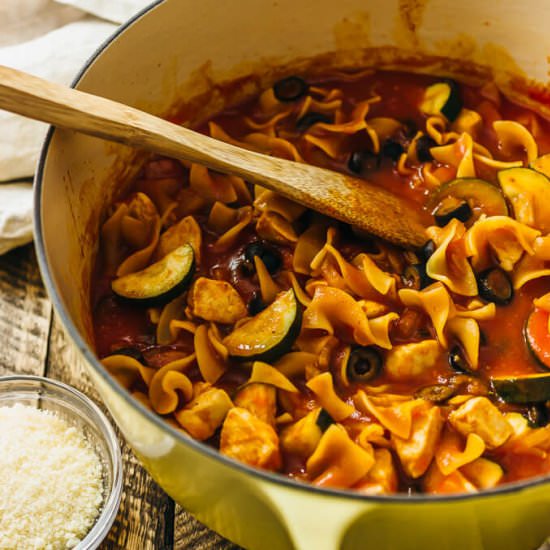 One Pot Chicken Pasta