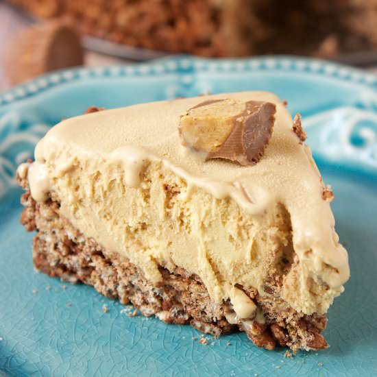 Peanut Butter Cup Ice Cream Pie