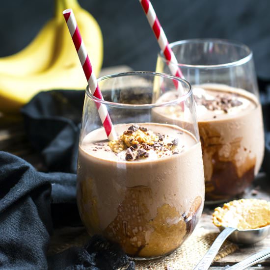 Chocolate Peanut Butter Smoothie