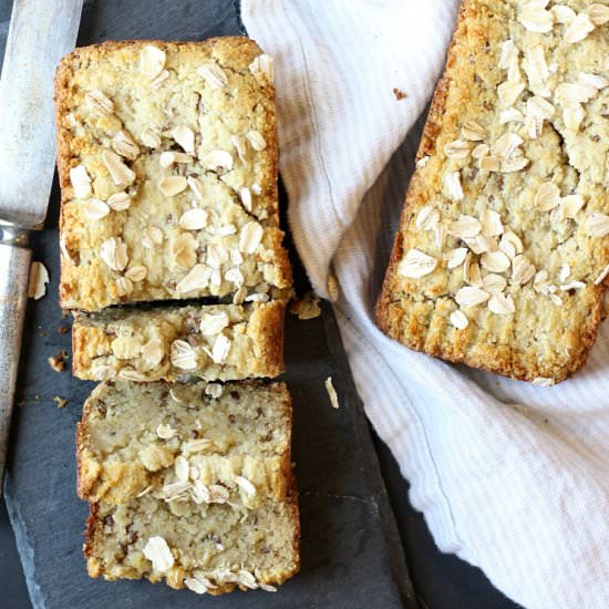 Honey Almond Flax Bread