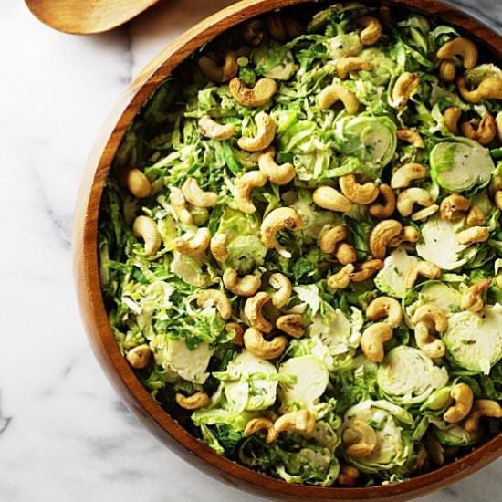 Shaved Brussels Salad