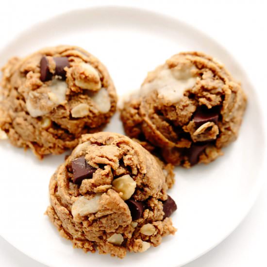 Vegan PB Kitchen Sink Cookies