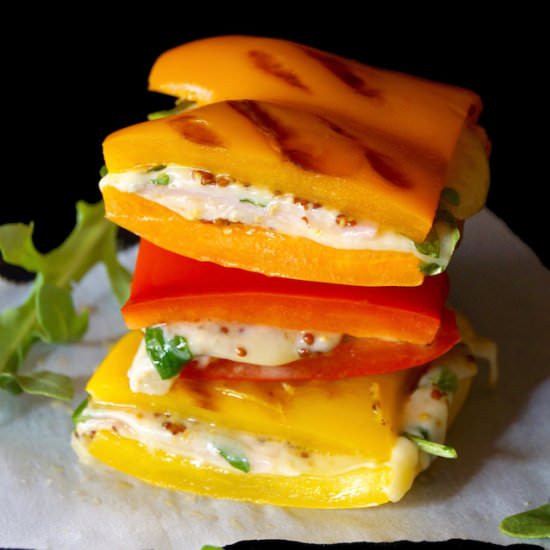 Breadless Ham & Cheese Panini