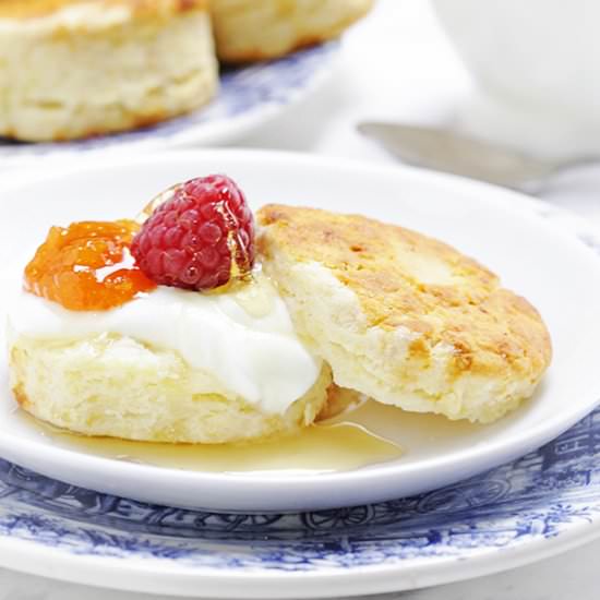 The Flakiest Vegan Biscuits