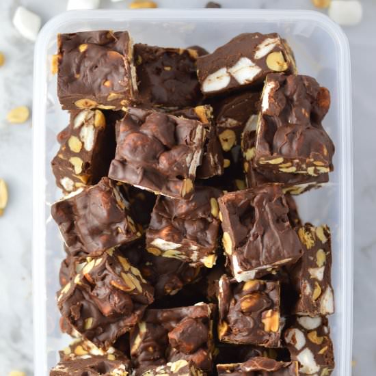 Rocky Road Fudge