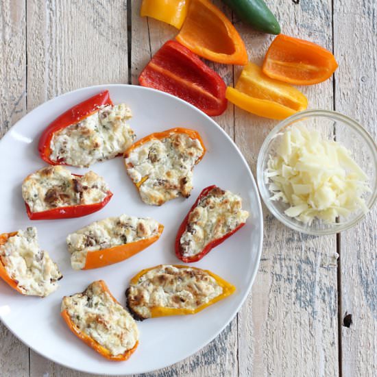 Cheesy Stuffed Bell Peppers