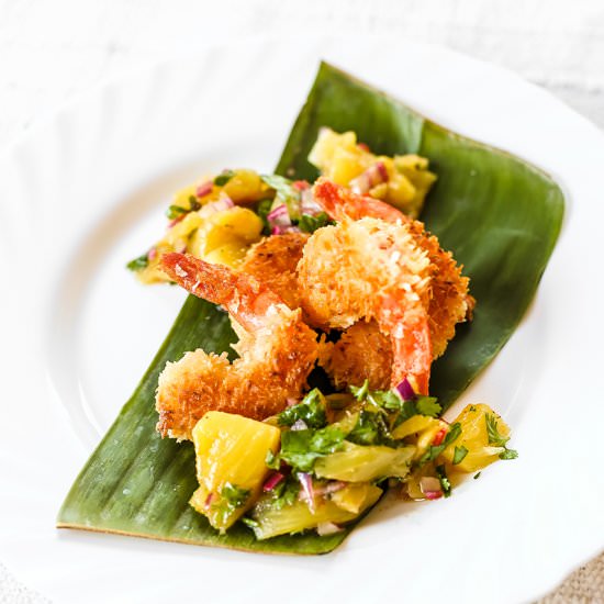 Coconut Crusted Prawns