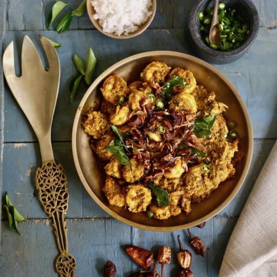 Dry Malabar Prawns