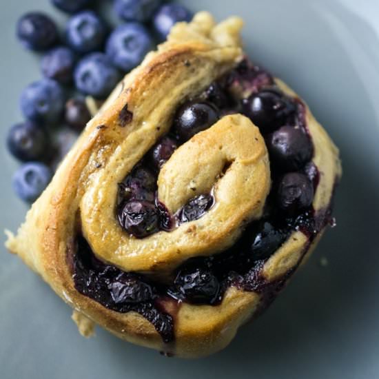 Blueberry Sweet Rolls