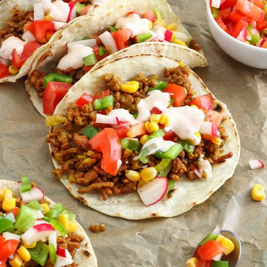 Curry Beef Tacos
