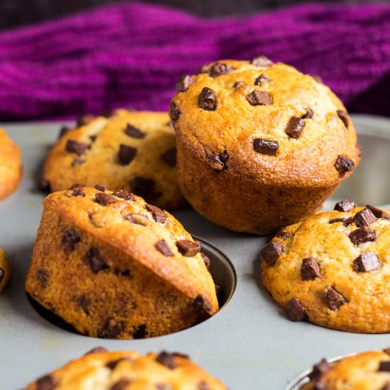 Favourite Chocolate Chip Muffins