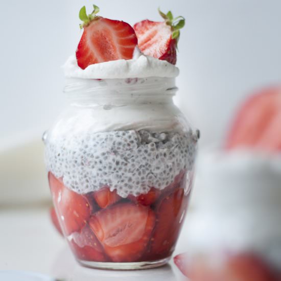 Strawberry Chia Pudding