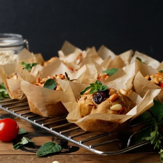Mediterranean Picnic Muffins