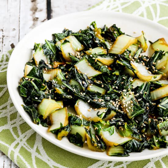 Stir-Fried Bok Choy