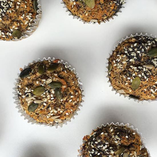 Gluten Free Seed Buckwheat Muffins