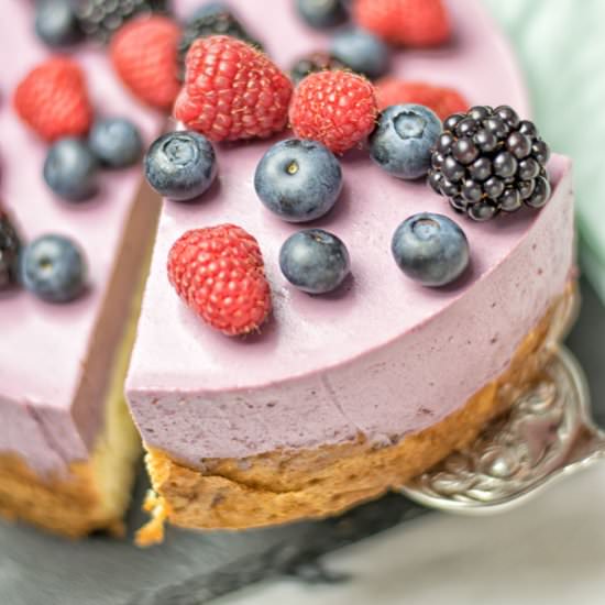 Berry Smoothie Yoghurt Cake