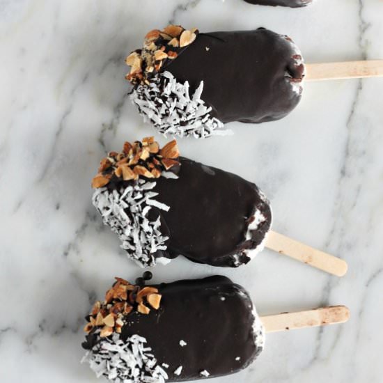 Almond Joy Ice Cream Bars