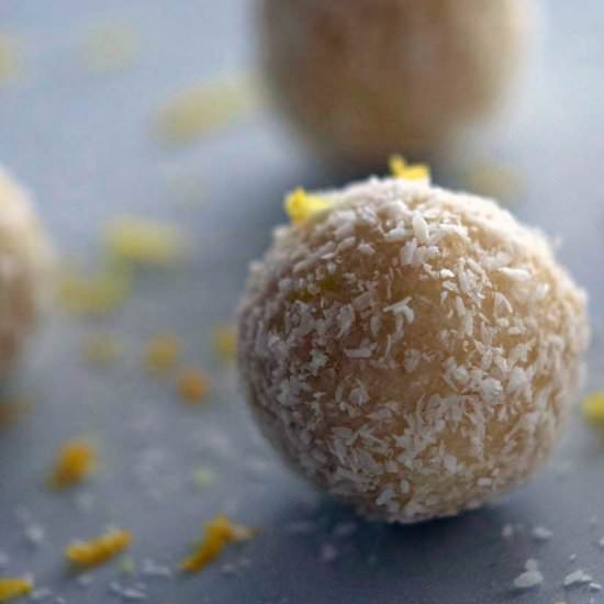 Lemon Coconut Balls
