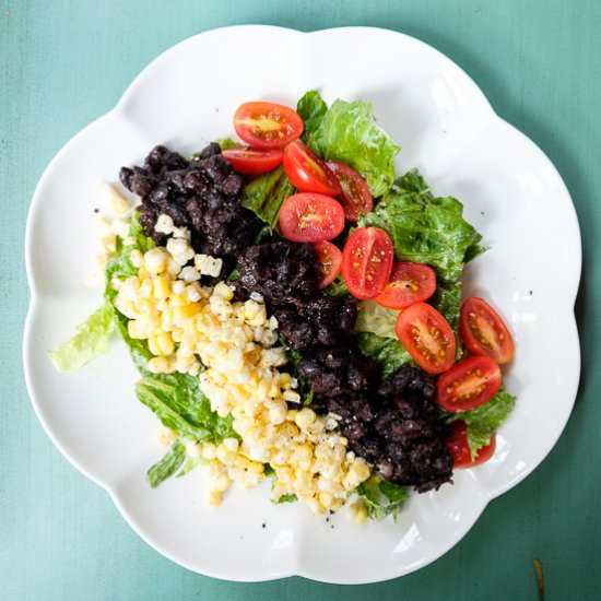 Black Bean Salad with Avocado