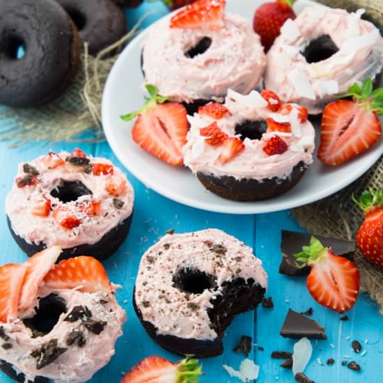 Vegan Chocolate Donuts