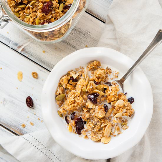 Honey Almond Crunch Granola