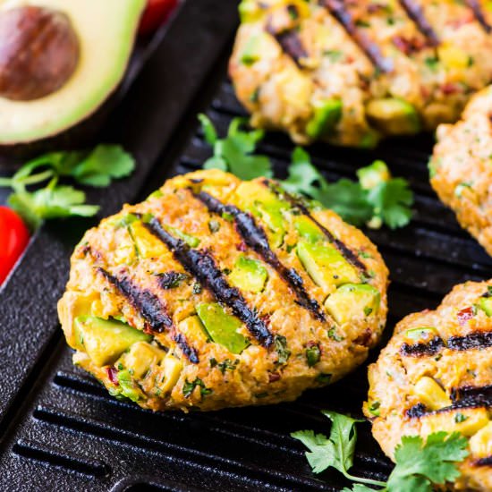 Avocado Chicken Burger
