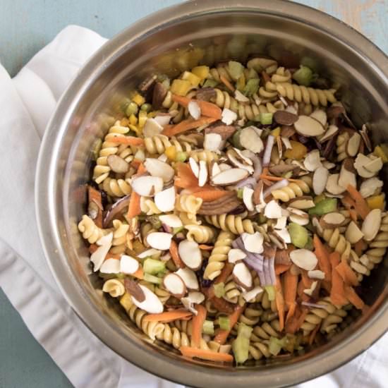 Very Veggie Asian Pasta Salad