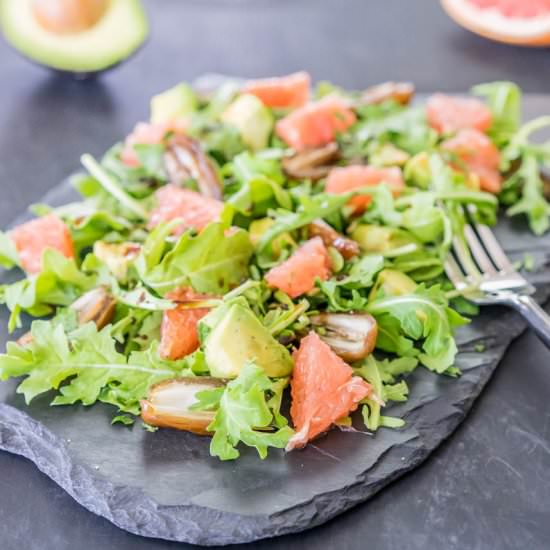 Grapefruit and Avocado Salad