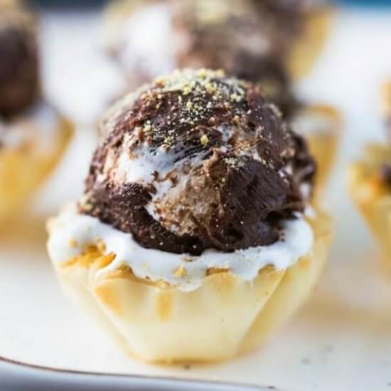 S’more Truffle Bites