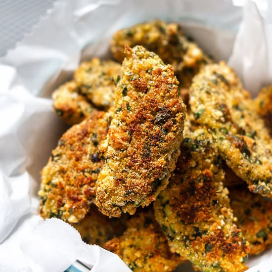 Oven Baked Zucchini Fries
