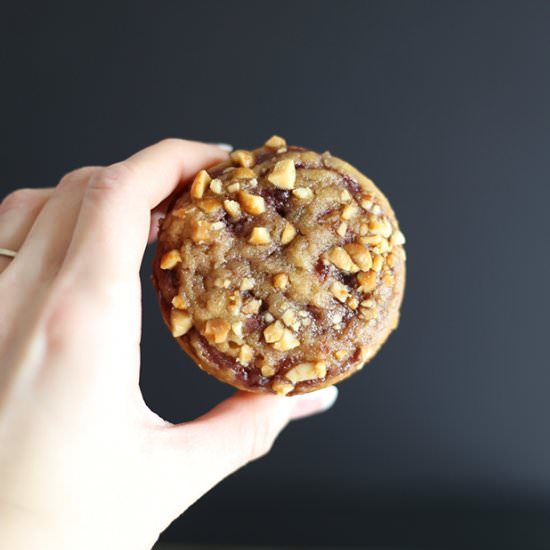 Peanut Butter and Jelly Muffins