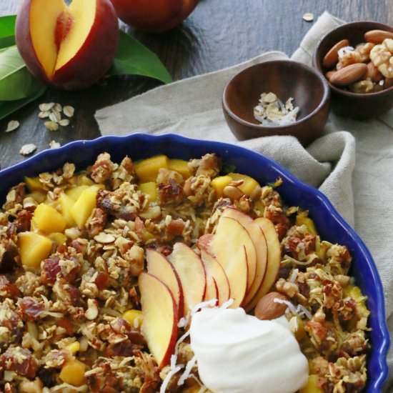 Ridiculously Healthy Fruit Crisp