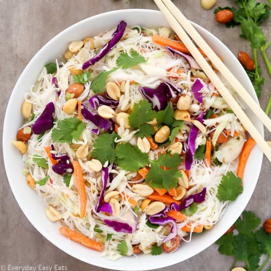 Thai Coconut Noodle Salad