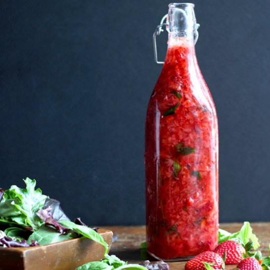 Fresh Summer Strawberry Vinaigrette