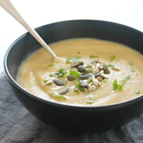 Simple Cauliflower Potato Soup