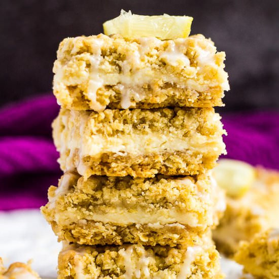 Lemon Cream Crumb Bars