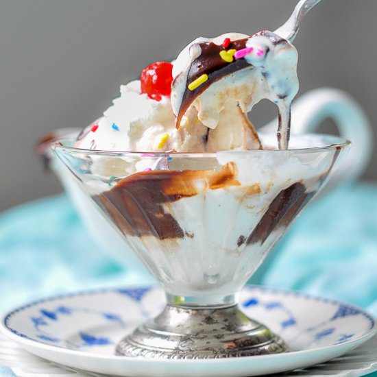 HOMEMADE HOT FUDGE