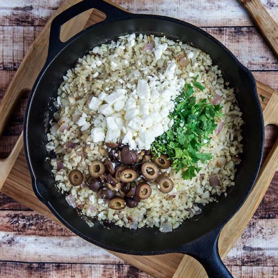 Greek Cauliflower Rice