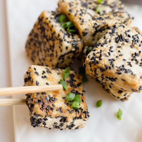 Crispy Sesame Tofu