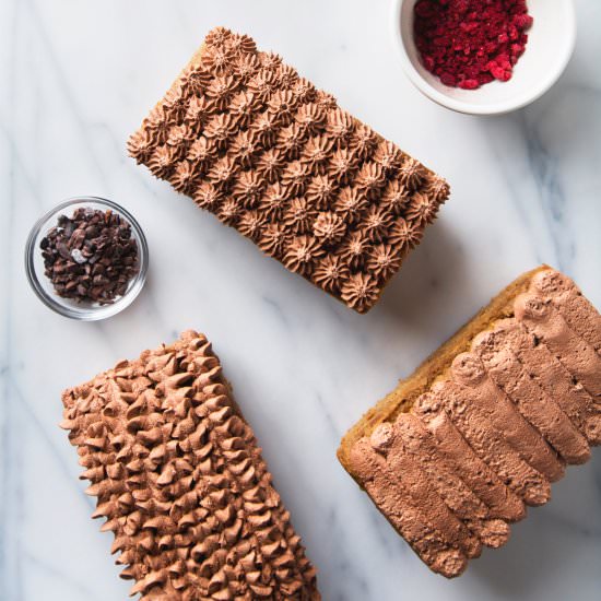 Cold-Brew Protein Cake