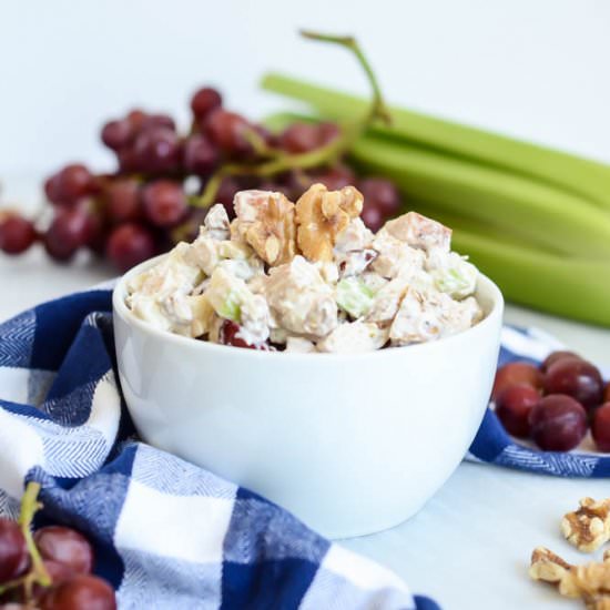 Healthy Chicken Waldorf Salad