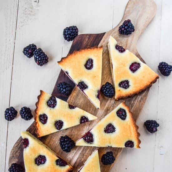Blackberry Pound Cake