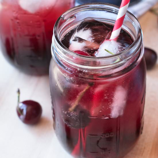 Tart Cherry Fizz