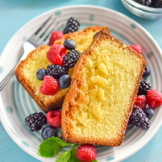 Dairy Free Pound Cake