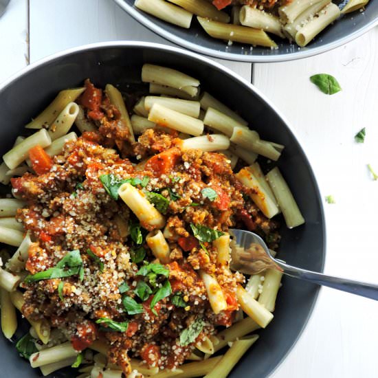 Just Like Homemade Turkey Bolognese