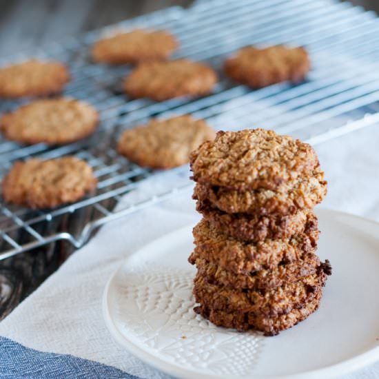 Apple and Oatmeal Cookies