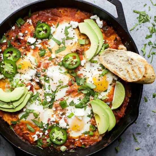 Easy One Pot Mexican Shakshuka