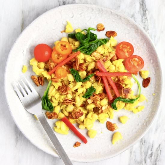 Vegan White Bean Scramble