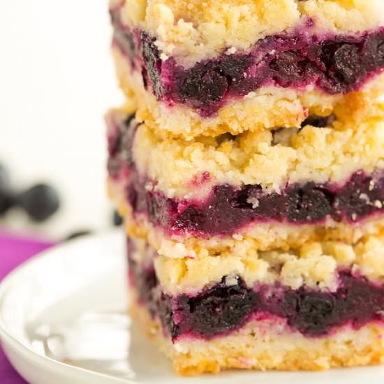 Blueberry Crumb Bars